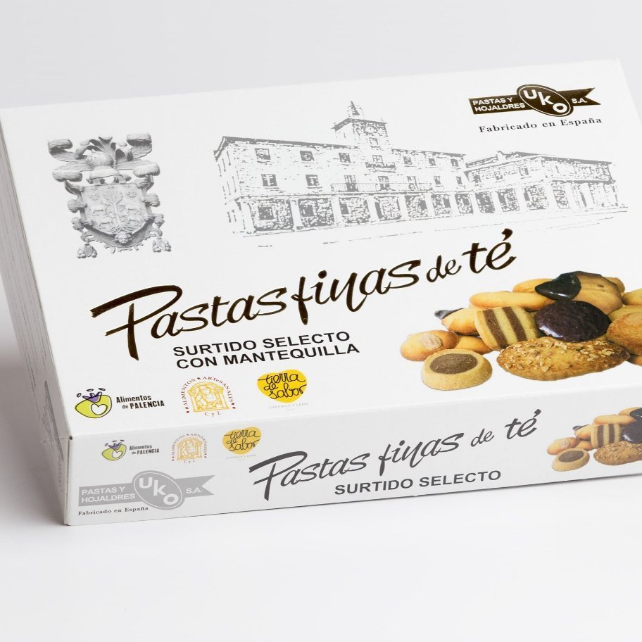 Pastas Finas de Té con Mantequilla UKO - Caja 450 gr.