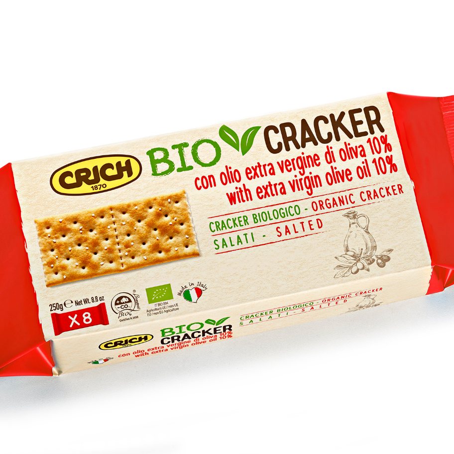 Biocrackers con Aceite de Oliva Virgen Extra CRICH - 250 grs