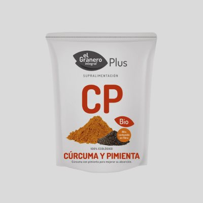 Cúrcuma con pimienta BIO, 200g