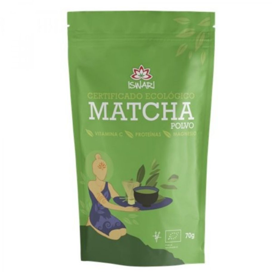 TE MATCHA BIO POLVO 70 G ISWARI