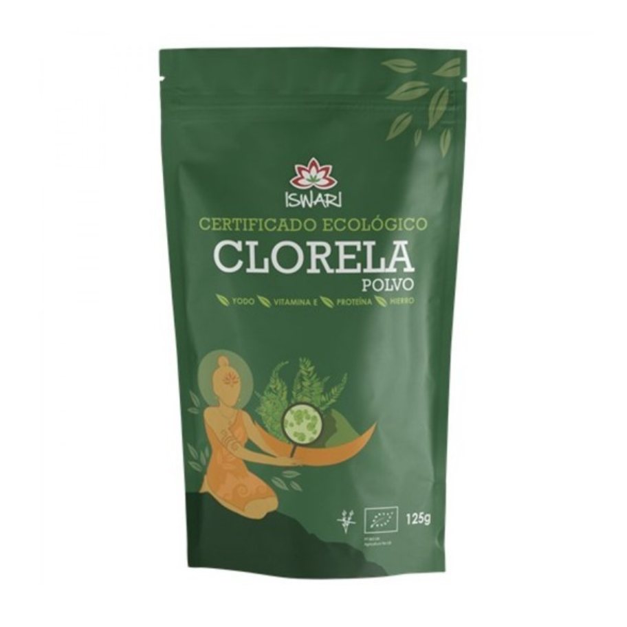 Clorela en polvo ISWARI 125 gr