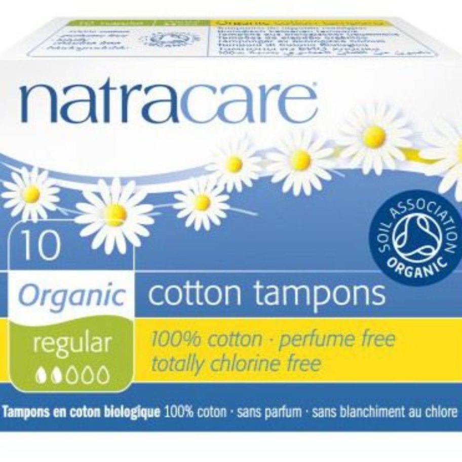 Natracare Tampón regular 10 unidades sin aplicador bio