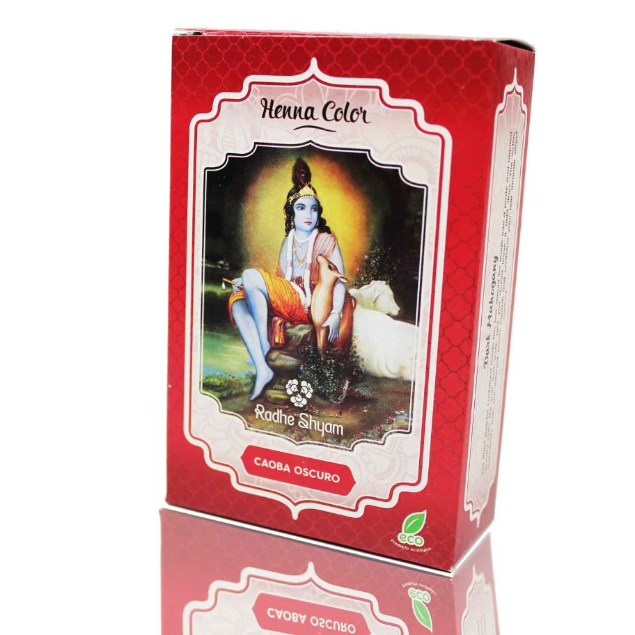 Henna Caoba Oscuro polvo 100 gr Radhe Shyam