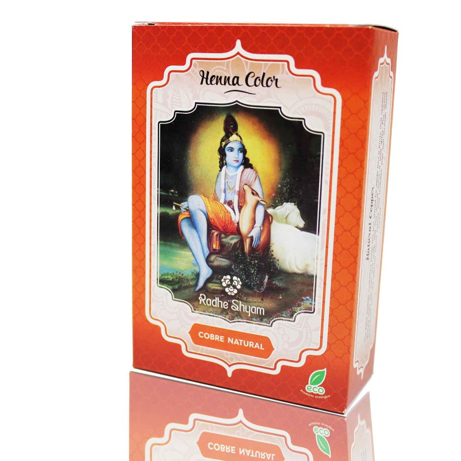 Henna Radhe Cobre Natural Polvo 