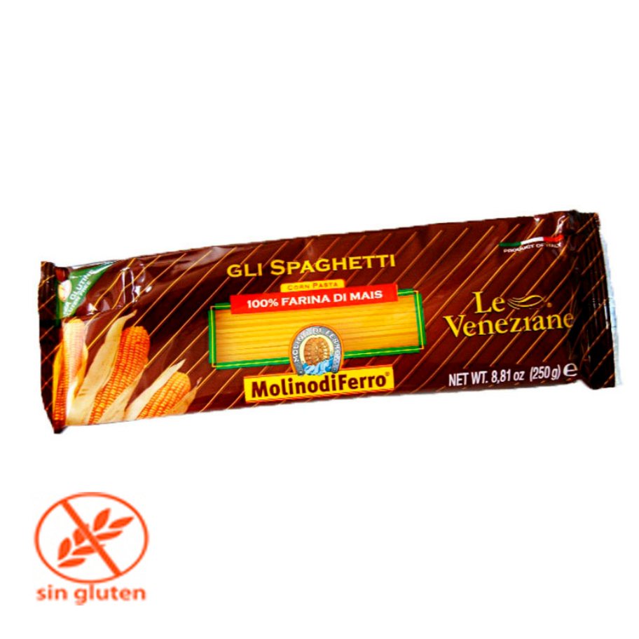 Spaghetti "Sin Gluten" VENEZIANE - 250 grs.