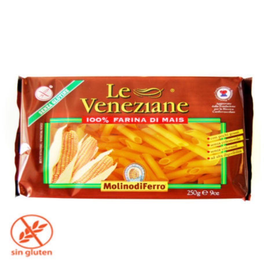 Penne Rigate "Sin Gluten" VENEZIANE - 250 grs.