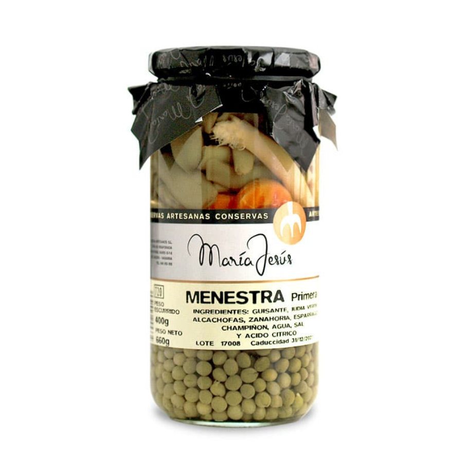 Menestra de Verduras Mª JESÚS - Tarro 660 grs.