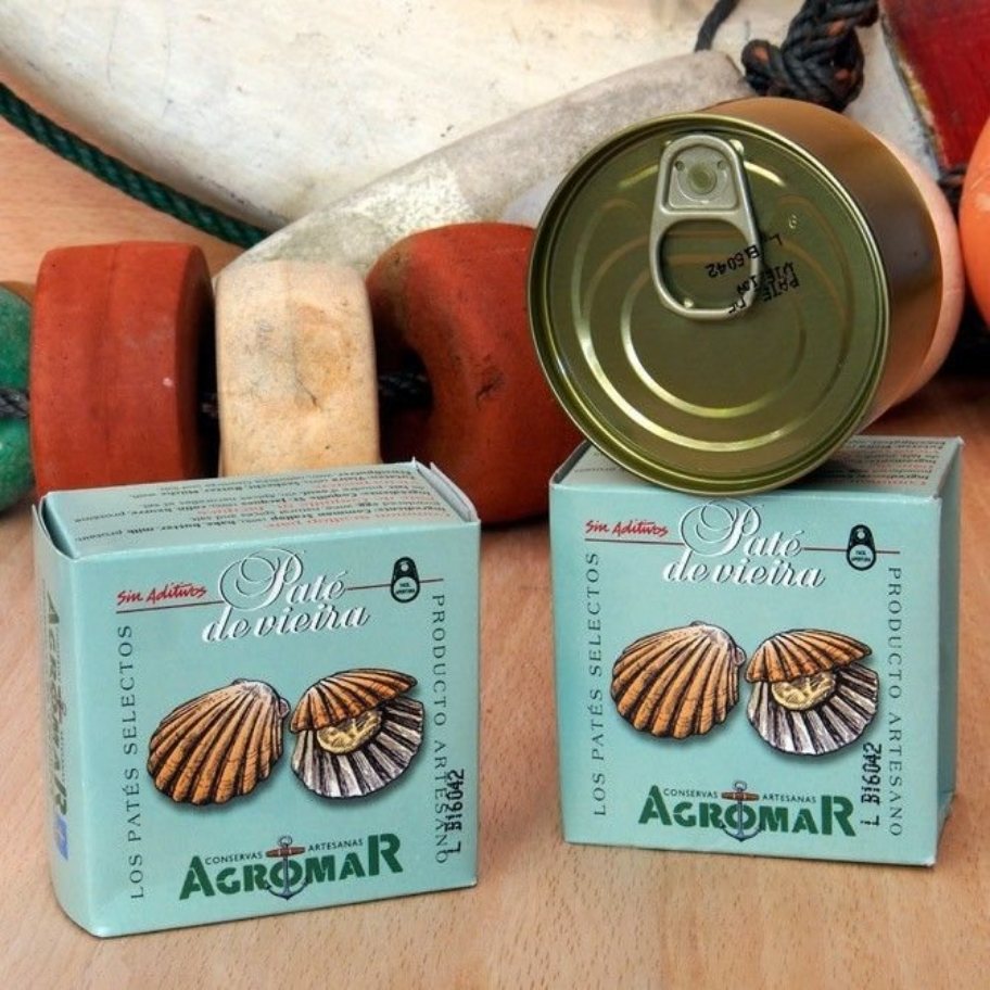 Paté de Vieira AGROMAR - 100 grs.