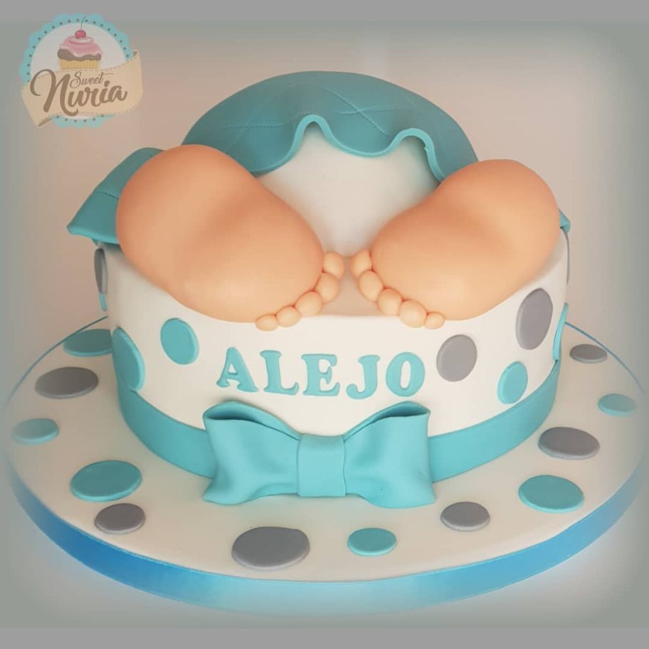 Tarta Baby Shower Piececitos