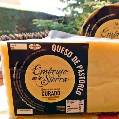 Queso curado de oveja (Leche cruda) - Medio