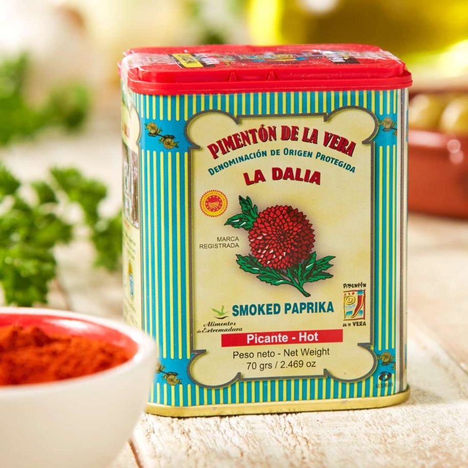 Pimentón de la Vera "Picante" LA DALIA - Lata 70 grs.