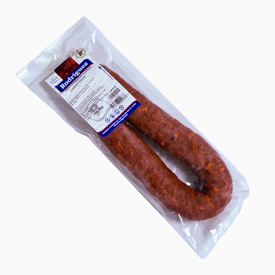 Chorizo Herradura "Dulce" RODRÍGUEZ - 14,40 €/kg.