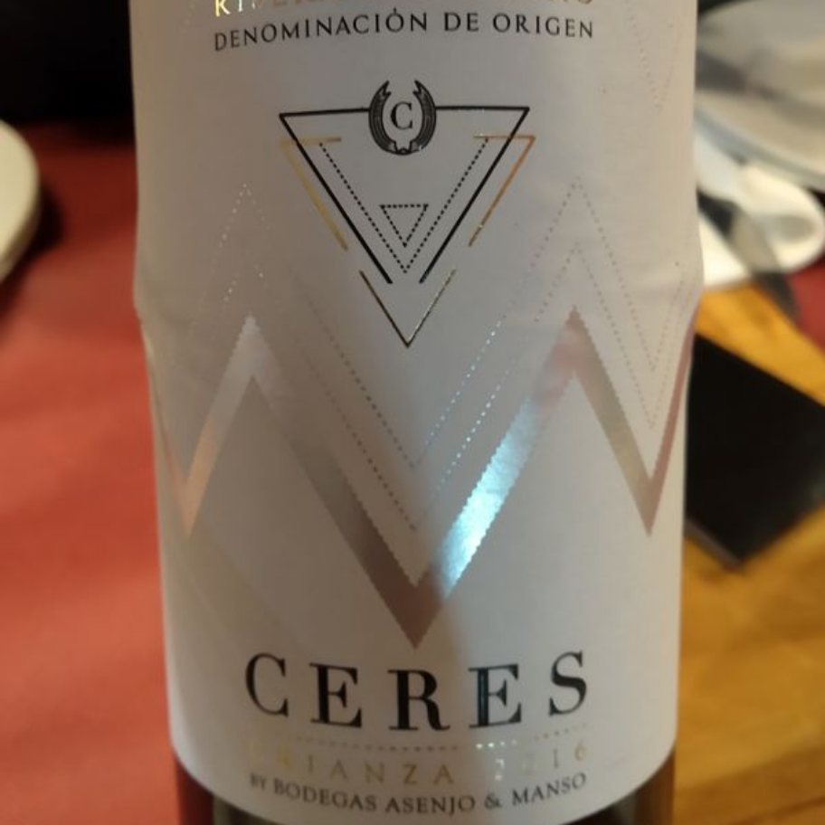 Ceres (Crianza 2016) - RIBERA DEL DUERO