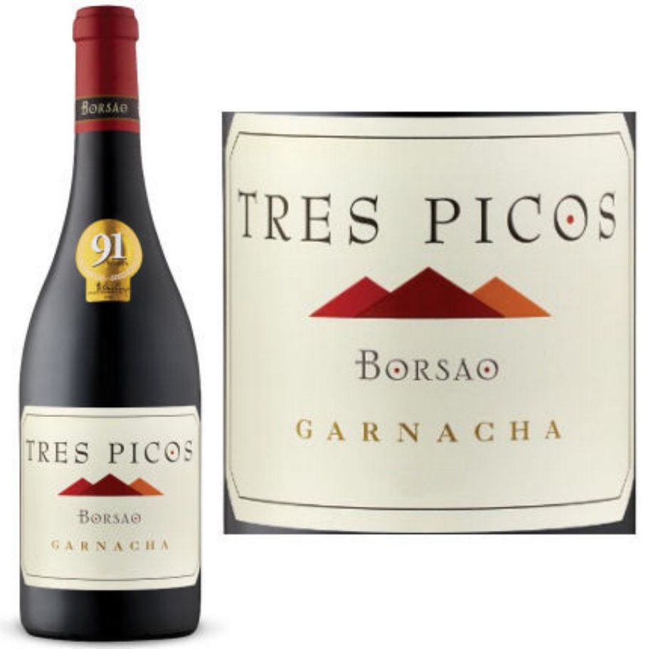 Borsao Tres Picos 2018 Garnacha - CAMPO DE BORJA