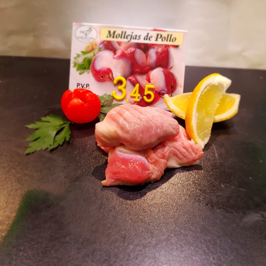 Mollejas de pollo  1 Kg. 