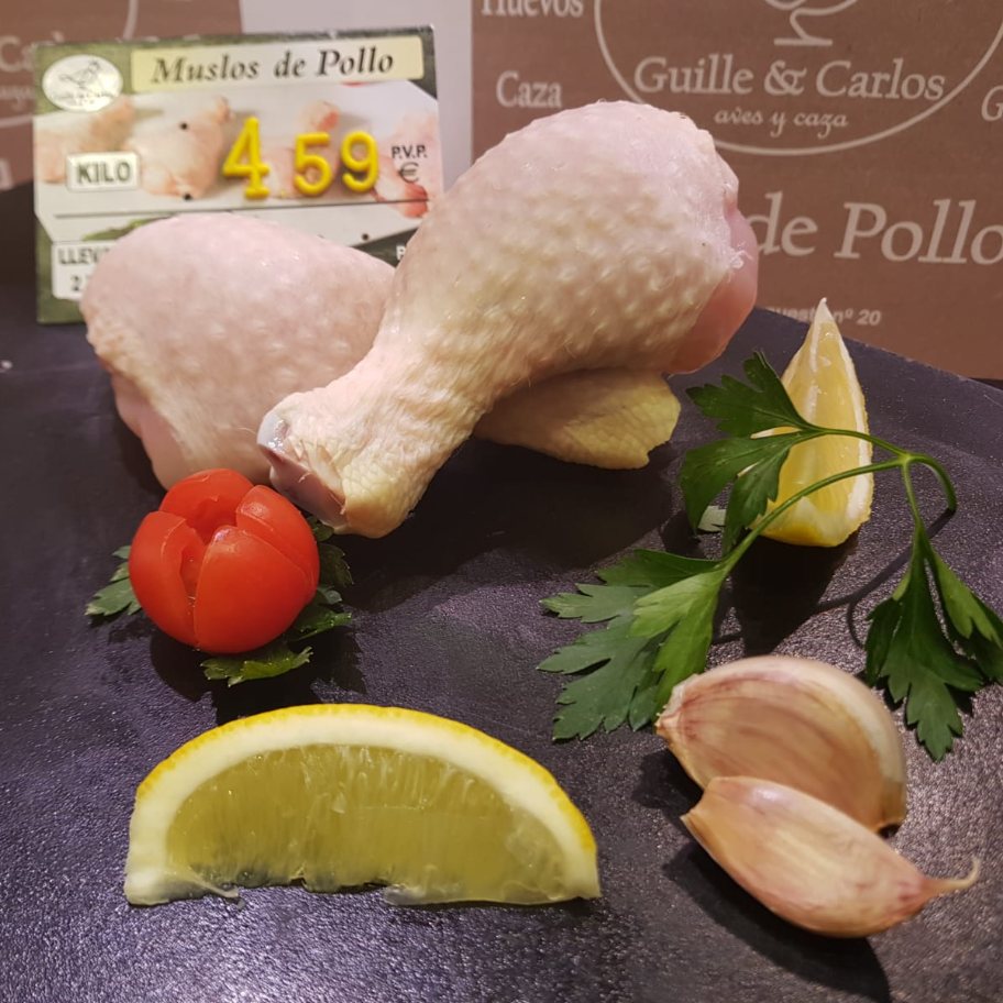 Muslos de Pollo 1Kg. 