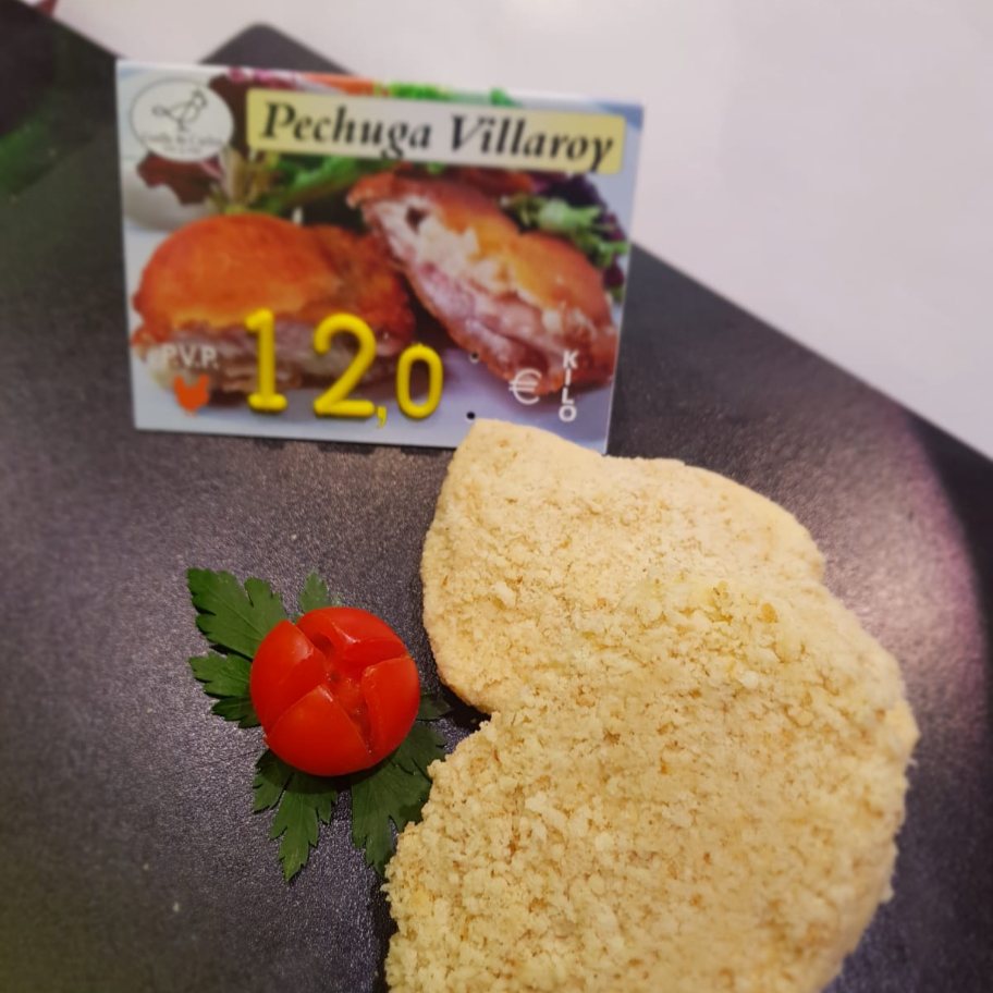 Pechuga Villeroy Bandeja 500 gr. 