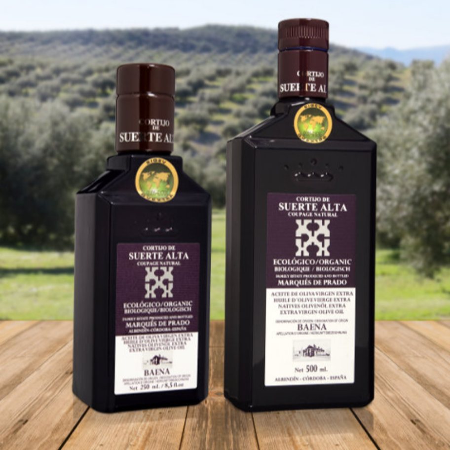 Aceite de Oliva Virgen Extra "Ecológico" CORTIJO SUERTE ALTA