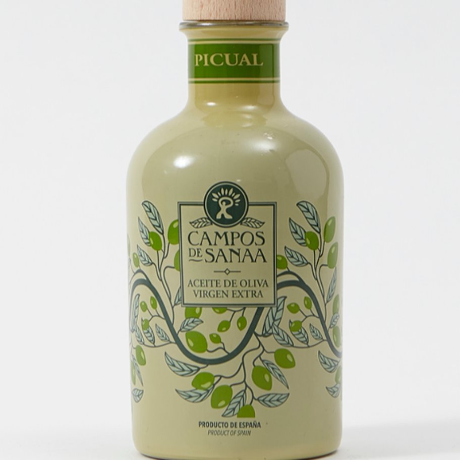 Aceite Oliva Virgen Extra CAMPOS DE SANAA "Picual" 250 ml.